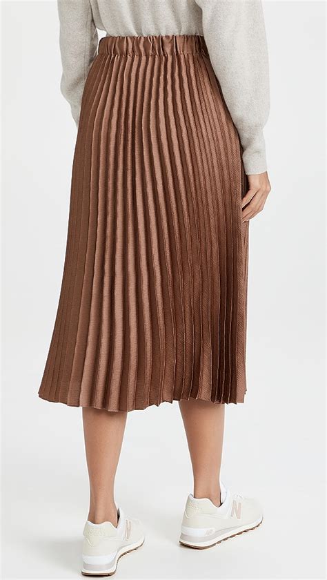 Scotch And Soda Pleated Midi Length Skirt Shopbop