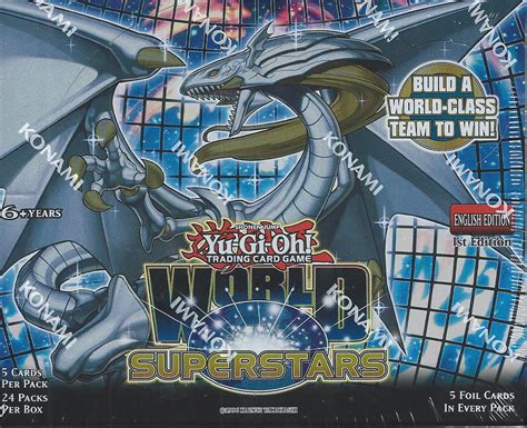 World Superstars 1st Edition 24 Pack Sealed Box In Stock World