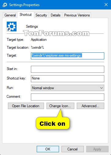 Create Settings Shortcut In Windows 10 Tutorials