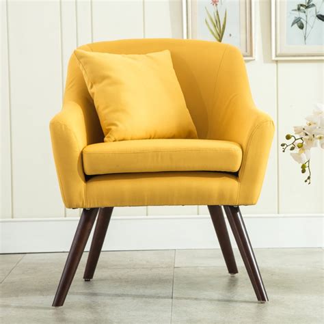 Mid Century Modern Style Armchair Sofa Chair Living Room