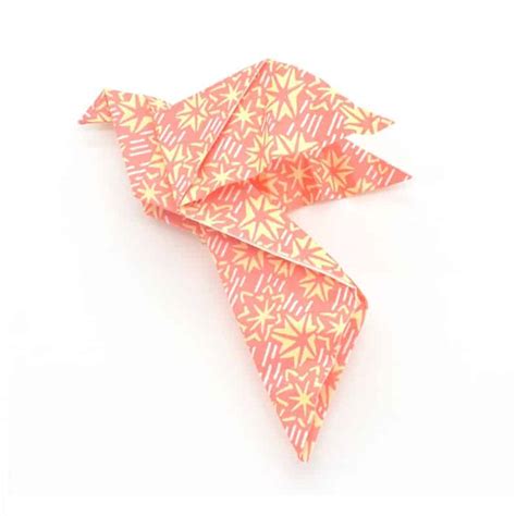 Handmade Paper Origami Dove The Paperdashery