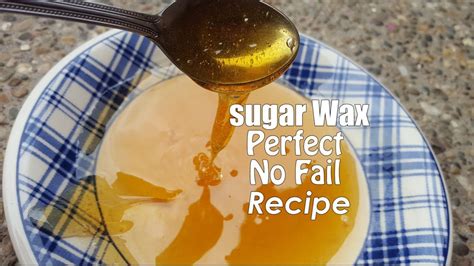diy sugaring wax recipe and tutorial perfect no fail recipe