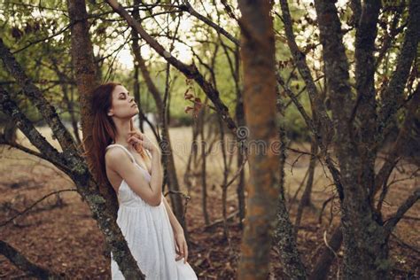 554 Naked Woman Tree Forest Stock Photos Free Royalty Free Stock