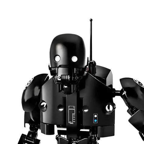 Creative Black Robot Building Block Toy Gearvita