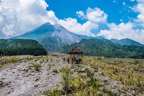 The Great Merapi Stock Image Image Of Indonesia Beautiful 86138267