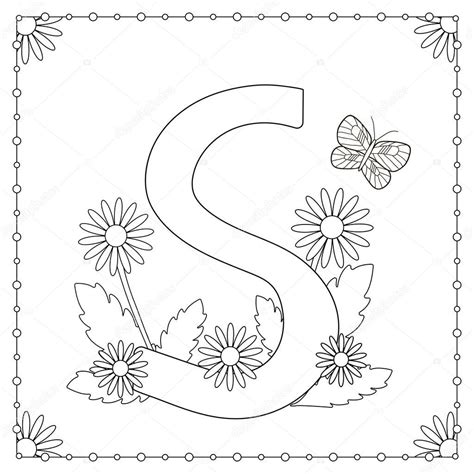 Kleurplaat alfabet — Stockvector © Yasyazagoruiko 162640502
