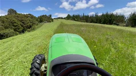 Easy Going Mowing 2 Of 3 John Deere 4066r Youtube