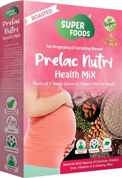 Super Foods Prelac Nutri Health Mix For Pregnant And Lactating Women 500 G Price In India Buy