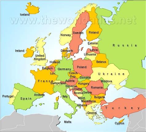 Image Result For European Countries Europe Map Travel Belgium