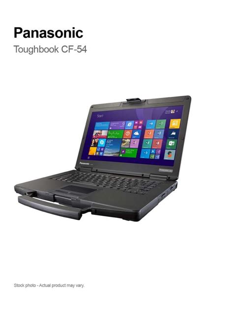 Panasonic Toughbook Cf 54 Mk2 Core I5 6300u 16gb 1 Tb M2 4g Lte14