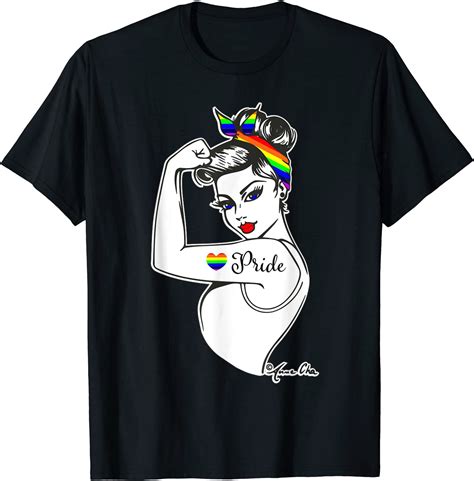 Lgbt Girl Power Heart Lgbt Flag Lgbt Pride Month Gay Pride T Shirt Full Size Up To 5xl