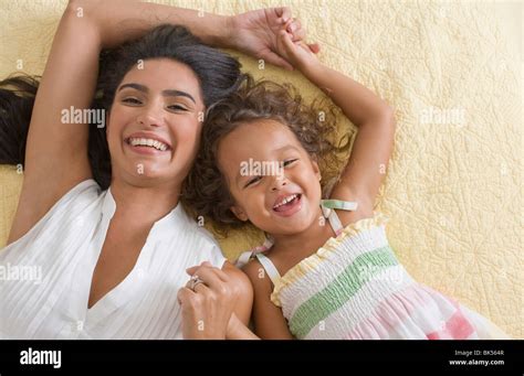 Mother And Daughter Stock Photo Alamy