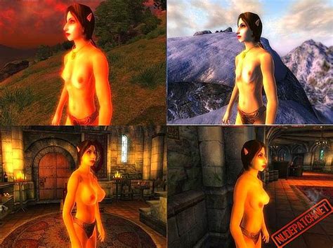 Topless Oblivion Female Nude Mod