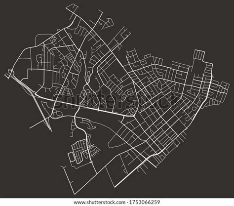 Urban Vector City Map Watsonville California Stock Vector Royalty Free Shutterstock