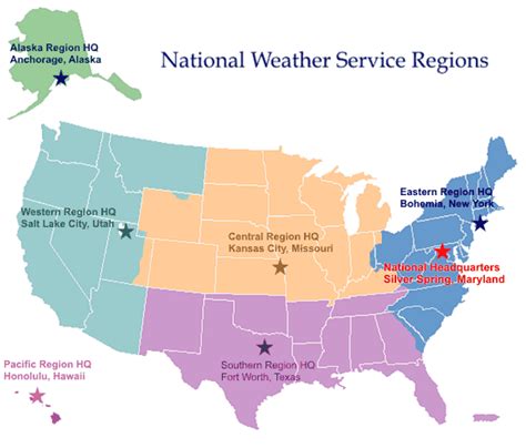 National And Regional Offices National Oceanic And Atmospheric