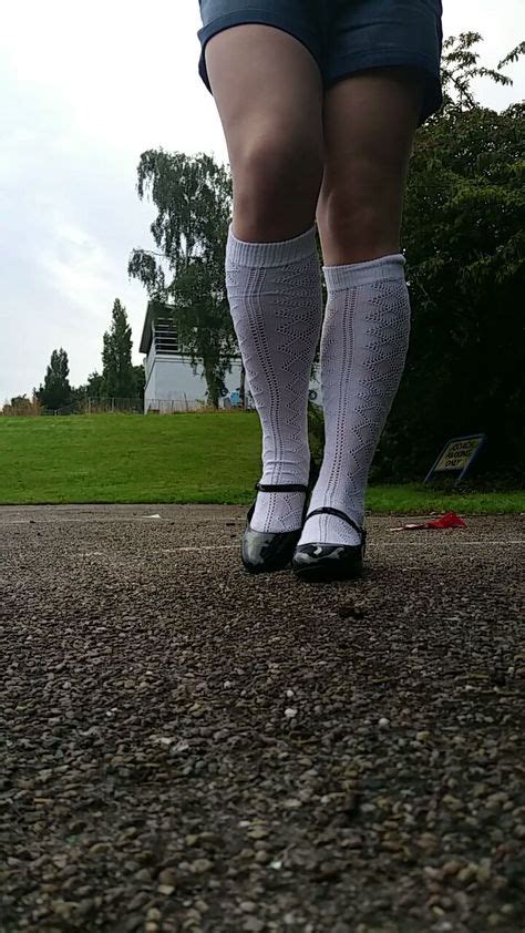 Pin By Jaryd On Clothes 2 In 2019 Frilly Socks White Knee High Socks