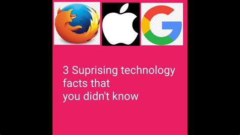 3 Surprising Technology Facts That You Didnt Know Youtube
