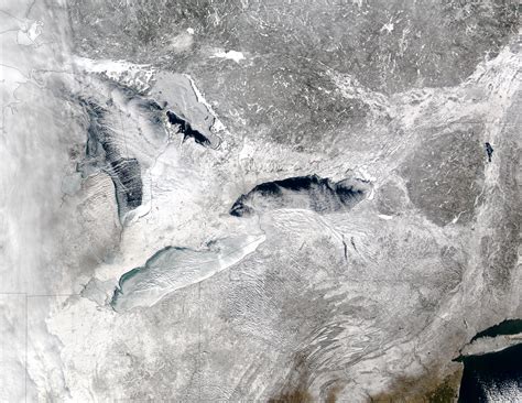 Ice On The Great Lakes