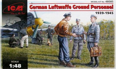 Icm 148 Wwii Luftwaffe Ground Personnel 1939 1945 Wonderland Models