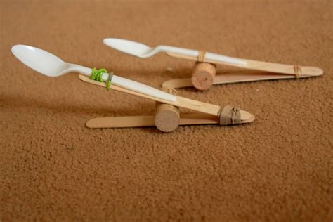 Make a hinge by first gluing three sticks together to form one thick stick. Pin on DIY