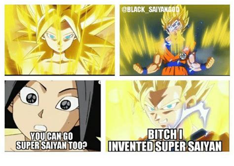 Afbeeldingsresultaat Voor Anime Super Saiyan Memes Dragon Ball Super