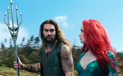 Jason Momoa And Amber Heard Aquaman Aquaman Film Aquaman Aquaman Movie
