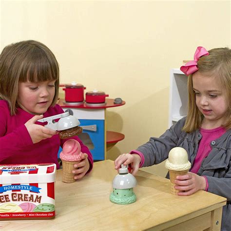 Melissa And Doug Scoop And Stack Ice Cream Cone Playset Wordunited