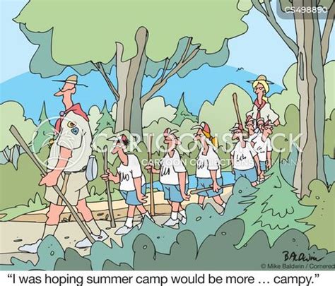 Summer Camp Cartoons And Comics Funny Pictures From Cartoonstock