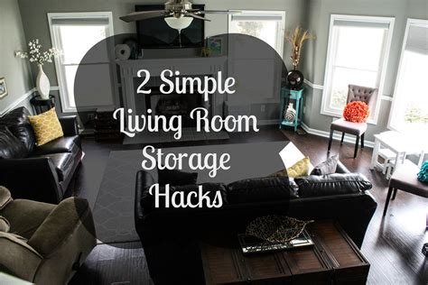 2 Simple Living Room Storage Hacks Re Fabbed