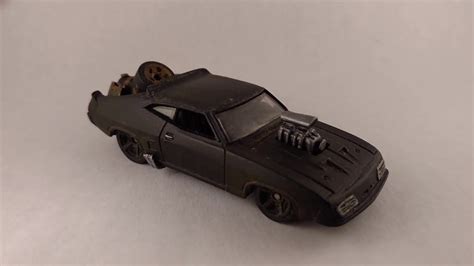 Custom Hot Wheels Mad Max Black On Black Interceptor Youtube