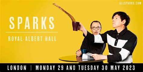 Sparks Announce Two Concerts At Londons Royal Albert Hall