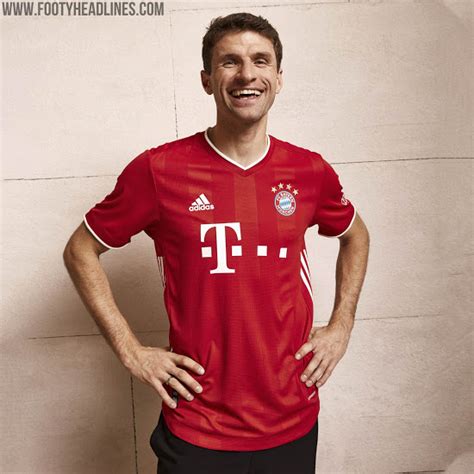 Fc bayern munich kits with logo link for dream league soccer 2021. Bayern Munich 20-21 Home Kit Released - Footy Headlines