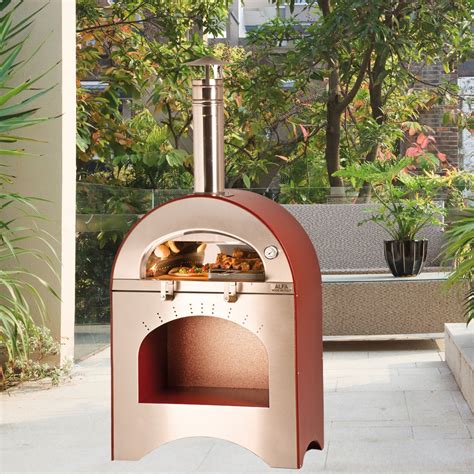 Alfa Pizza Forno Pizza And Brace Wood Burning Pizza Oven Wayfair