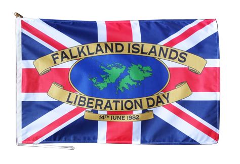 Falkland Islands Liberation Day Flag Hand Made In The Uk Etsy Uk