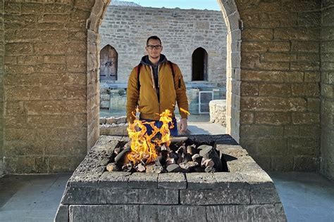 Private Or Sharing Tour Of Ateshgah Fire Temple And Yanar Dag Fire Mountain