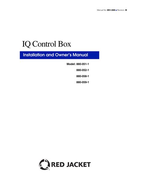 Iq Control Box Veeder Root