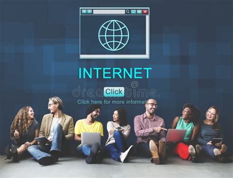 Internet Html Homepage Browser Big Data Concept Stock Photo Image Of