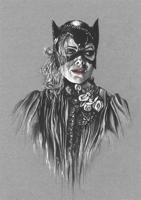 Catwoman Art Print Movie Poster Batman Returns Poster Etsy Catwoman