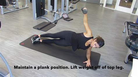 Side Plank Lateral Raise Youtube