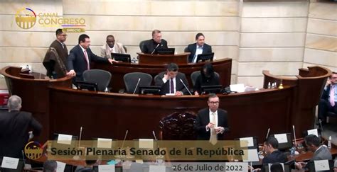 Senado De La República 🇨🇴 On Twitter Plenariasenado Aprobada Por