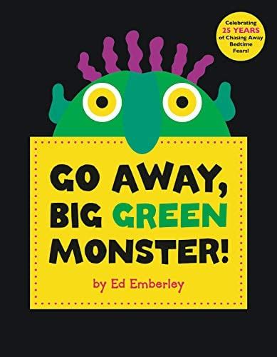 Go Away Big Green Monster Cute Halloween Books For Babies Toddlers