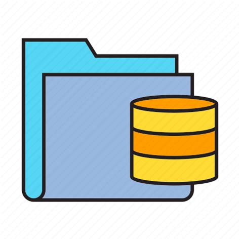 Archive Data Database File Folder Info Storage Icon Download On