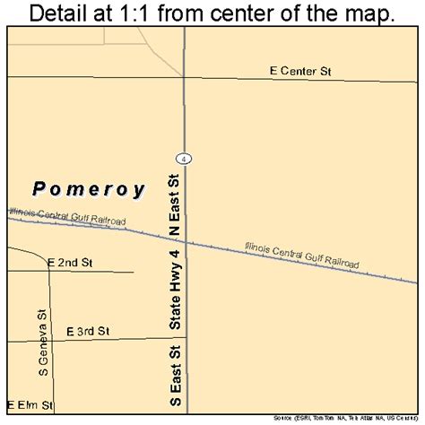 pomeroy iowa street map 1964065