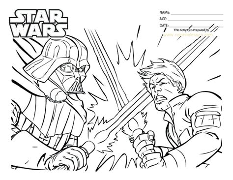 Luke Skywalker Coloring Lesson | Kids Coloring Page – Coloring Lesson – Free Printables and