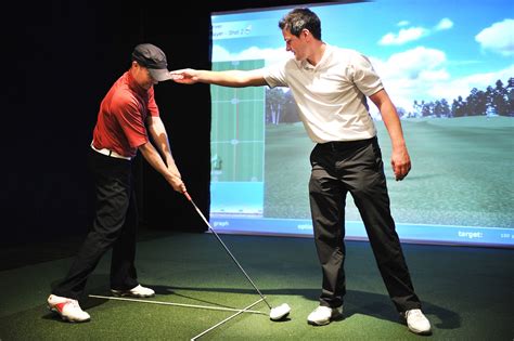 Indoor Golfing Indoor Golf Lessons Do Help Improve