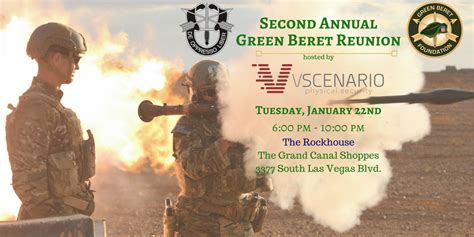 2nd Annual Green Beret Reunion Green Beret Foundation