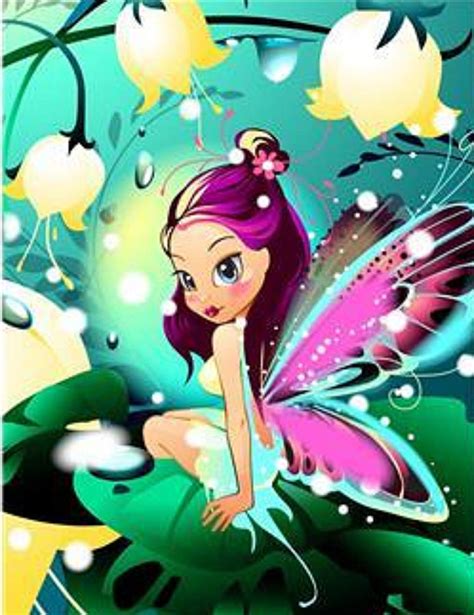 Cute Pixie Fairy Sitting On A Leaf Digital Art By Vickie Collyer