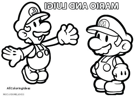 Super Paper Mario Coloring Pages At Getdrawings Free Download