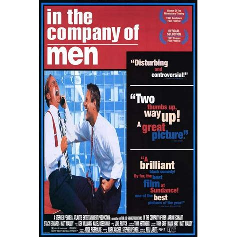 In The Company Of Men Movie Poster Style B 11 X 17 1997