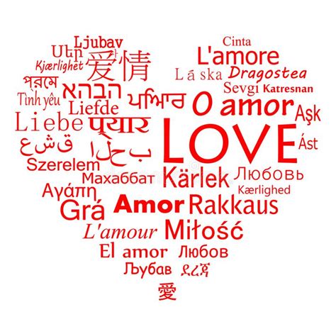 Heart Love Languages Stock Illustrations 1123 Heart Love Languages